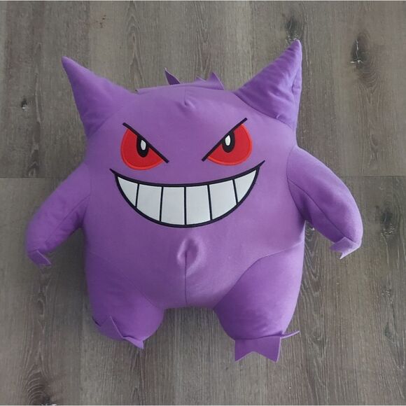 Giant Pokemon Stuffed Character Gengar Plush 18" - Picture 1 of 5